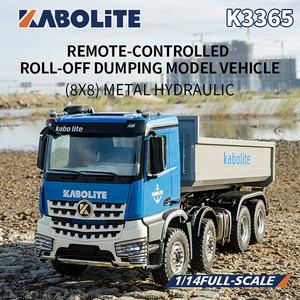 <span class=keywords><strong>Kabolite</strong></span> K3365 1/14 2.4Ghz Télécommande Alliage Métal Hydraulique <span class=keywords><strong>RC</strong></span> Camion Benne Construction Voiture Ingénierie Véhicules Jouets Chargeur - Product Image 3