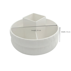 Boîte de rangement rotative pour pinceaux de maquillage série Puff, boîte en plastique, rangement anti-poussière, organisateur de cosmétiques, design moderne, pour la maison, pas <span class=keywords><strong>cher</strong></span> - Product Image 2