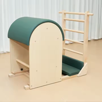 Barra de Pilates de Madera de Arce, Ecológica, Integrada, para Ejercicios Corporales