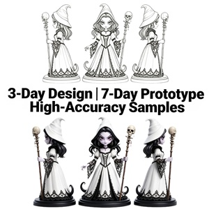 Figura de Acción de Vampiro de Plástico Premium MEIYAN ODM, Figura de Vinilo Personalizada con Temática de Película, Juguete Coleccionable para Adultos - Product Image 4