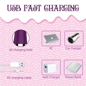 YAQU Multispeed G Spot Vibrador Impermeable Silicona Masaje Vaginal Juguete - Product Image 5