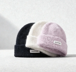 RWS หมวกไหมพรมถักมีปีกหนาแบบสั่งทำหมวกผ้าโพลีเอสเตอร์รีไซเคิลอบอุ่นใช้ทั่วไปใช้ได้ทั้งชายและหญิง - Product Image 1