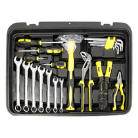 Ensemble d'outils de réparation de moto manuel professionnel de 318 pièces, valise à roulettes, marteau à griffes, clé à douille, ensemble d'outils de jardin, boîte avec plateau
