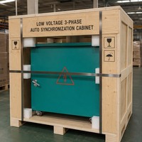Panneau de synchronisation de groupe électrogène Haowei HWTQ-400 en gros, 50kVA-500kVA, protection contre les pannes 50ms, commutation 10ms, synchronisation d'alimentation industrielle