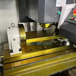 Vmc850 yüksek kaliteli fanuc denetleyici cnc 5 eksenli işleme merkezi ATC ile