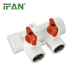 IFAN水道管2-5ウェイプラスチックチューブパイプと継手めねじpprパイプ継手バルブマニホールド - Product Image 2