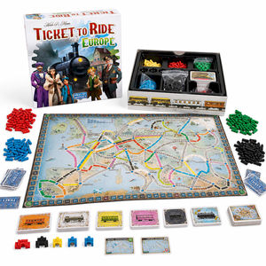 <span class=keywords><strong>Juego</strong></span> <span class=keywords><strong>de</strong></span> Mesa Ticketto Ride Europe 1:1, <span class=keywords><strong>Juego</strong></span> <span class=keywords><strong>de</strong></span> Estrategia <span class=keywords><strong>de</strong></span> Construcción <span class=keywords><strong>de</strong></span> Rutas <span class=keywords><strong>de</strong></span> Trenes, <span class=keywords><strong>Juego</strong></span> <span class=keywords><strong>de</strong></span> Mesa Interactivo Familiar para 2-5 Jugadores - Product Image 3