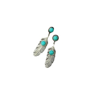 Orecchini di piume da donna, stile bohémien vintage, accessori per l'orecchio da indossare tutti i giorni - Product Image 4