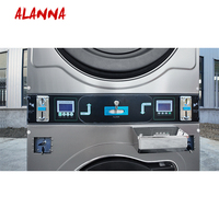 Lavadora Comercial Profesional ALANNA de 12 kg/15 kg/20 kg, Lavadoras y Secadoras que Funcionan con Monedas