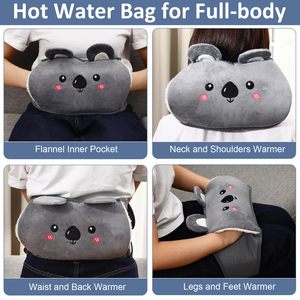Ceinture chauffante en PVC avec housse en peluche, chauffe-mains portables 3-en-1 pour le dos – Offre spéciale - Product Image 5