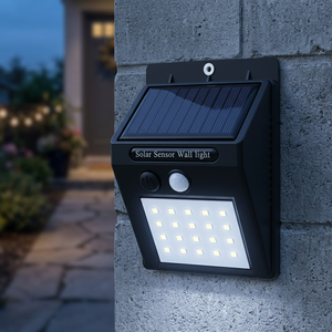 Lámpara Solar LED de 140 LED, 3 Modos, Impermeable IP65, con Sensor de Movimiento PIR, para Jardín, Camino, Pared Exterior - Product Image 1