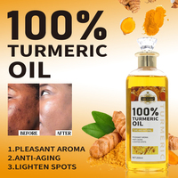Ensemble au Curcuma Anti-Acné et Anti-Taches Foncées, Crème Éclaircissante Visage, Sérum Blanchissant et Lait Corporel au Curcuma, Kit de Soins pour Peau Noire