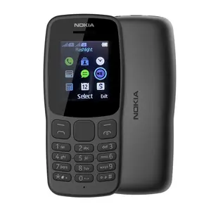 2024 Top Selling China Factory Nokia105 106 straight button students quit the net junior high school elderly mobile phone