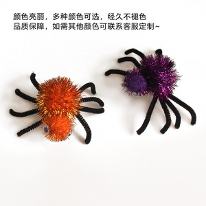 Spider Hair <b>Clips</b> Halloween Costume Accessory <b>For</b> Kids And <b>Adults</b> Craft Decoration - Product Image 4
