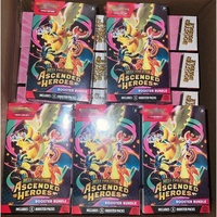 Boîte de Présentation Commerciale Pokémon Mega Evolution Hero Upgrade Edition Booster Pack Super Pokémon Trading Card