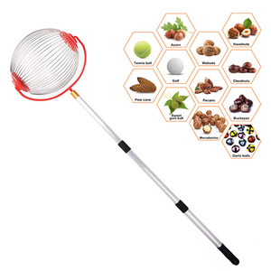 Garden Hand Tools Nut <strong>Picker</strong> <strong>Upper</strong> Roller Nut Collector with Telescopic Rod - Product Image 2