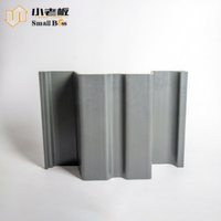 Panneaux de palissage en vinyle de type U U718 710x180mm en PVC pour la protection des berges et le contrôle des inondations, longueur et couleur personnalisables, OEM