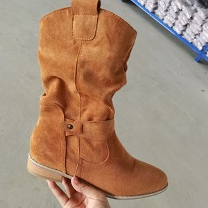 Colección Otoño-Invierno 2026 - Nuevas Botas de Cuero con Flecos y Plataforma - Botas de Mujer con Cordones y Tacón Elevado - Product Image 2