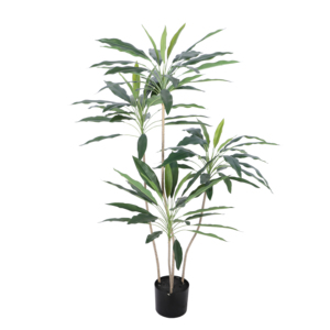 Dense Offre Spéciale meilleur prix Home Decor Arbre Cordyline artificiel multicolore avec pot en plastique pour porche - Product Image 2