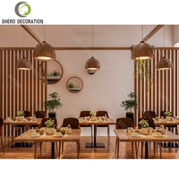 Ensembles de meubles de restaurant, design d'intérieur de salle à manger complète de luxe, comptoir de bar de restaurant, fabrication sur mesure
