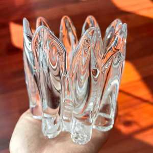 Bougeoir <span class=keywords><strong>en</strong></span> <span class=keywords><strong>verre</strong></span> <span class=keywords><strong>soufflé</strong></span> à la main-Cadeau artisanal unique pour la décoration intérieure - Product Image 4