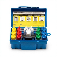 Kit de Prueba para Piscinas Taylor K-1005 DPD 9 en 1, para Medir Cloro Total, Bromo, pH, Demanda de Ácido, Base, Alcalinidad Total