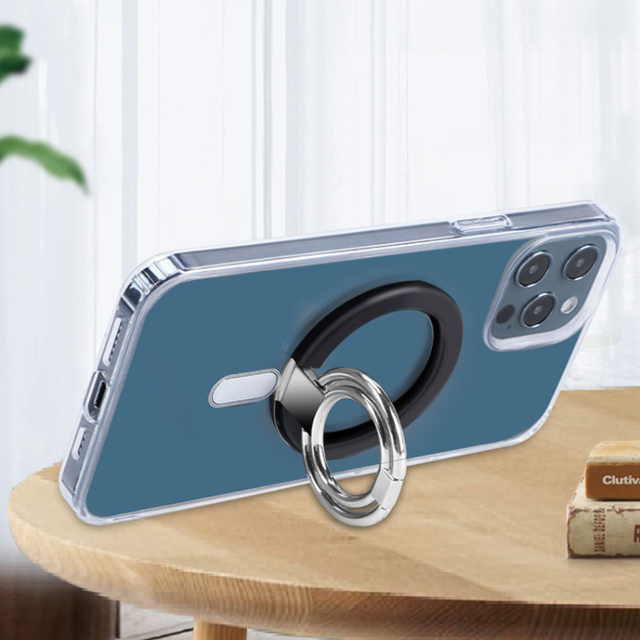 Cell Phone Ring Holder for IPhone 14 12 13 Pro Max Mini Magnet Phone Stand Magnetic Grip Kickstand for Ipad Tablet Mount