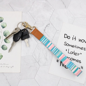 In stock: Printed keychain <b>lanyard</b>, colorful webbing wrist strap, <b>key</b> chain, anti-lost phone <b>lanyard</b>. - Product Image 2