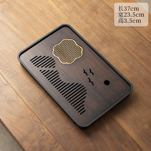 Bandejas de té drenables al por mayor para uso doméstico y de oficina, con drenaje, almacenamiento de agua y capacidad para preparación en seco. - Product Image 5