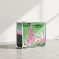 Boîte de Présentation Acrylique Recyclable pour Elite Trainer Box (ETB) UPC BB Yugioh Display Poke S TCG Ultra Premium Collection Japanese Booster Box Case