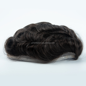 วิกผมปลอมสำหรับผู้ชายผมปลอมติดด้านหน้า - Product Image 3