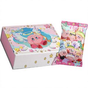 Tarjetas Coleccionables de la Primera Serie de <span class=keywords><strong>Kirby</strong></span>, Tarjetas Conmemorativas de Anime Clásico, Lindas Tarjetas de Personajes de Dibujos Animados, Material de Papel, Juveniles - Product Image 1