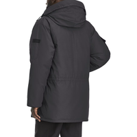 Parka d'hiver pour homme, imperméable, chaude, à capuche, veste utilitaire, multi-poches, coupe-vent, isolée, longue, décontractée, robuste, pour l'extérieur