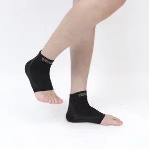 High Quality Adjustable Breathable Compression Ankle Brace Sleeve Sprain Support For Running Walking