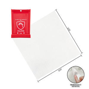 热销防火毯耐热玻璃纤维防火布耐磨家用防火毯 - Product Image 5