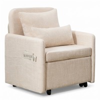 Canapé-lit convertible 3-en-1 en forme de L, réglable sur 5 niveaux, 87'' de long, moderne, durable, écologique, avec rangement pour salon