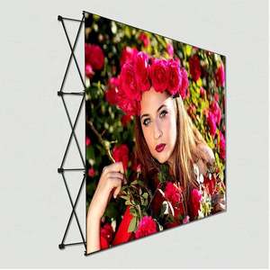 Custom Design Exhibition Wall Pop up Booth <b>Stand</b> Trade Show Display Campaign Portable Banner Display <b>Backdrop</b> - Product Image 6