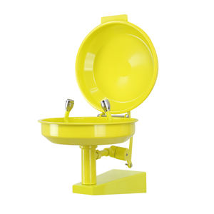 Station de lavage oculaire murale en acier inoxydable avec couvercle de <span class=keywords><strong>protection</strong></span>, lavabo en acier inoxydable résistant à la corrosion, station de lavage oculaire d'urgence - Product Image 4