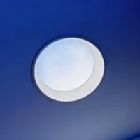 Bleu marine plafonnier lumière du soleil décoration salle de bain lucarne Faux dynamique bleu ciel Led fenêtre simulateur panneau applique murale