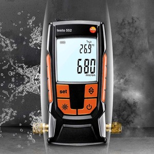 Manomètre numérique à vide Testo 552, affichage haute précision, mesure de pression absolue négative, vente en gros Chine, 0-26,66 mbar - Product Image 5