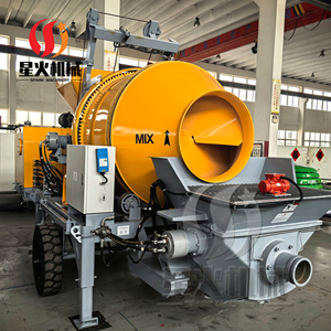 重機用コンクリートミキサーポンプ 耐久構造 低摩耗 モバイルコンクリートミキサーポンプ - Product Image 5