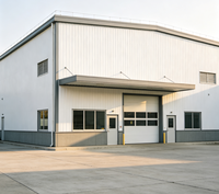 Estructura de Acero Estándar ASTM, Almacén Prefabricado, Taller Industrial Aislado, Resistente al Viento, Personalizado para el Mercado de América del Norte