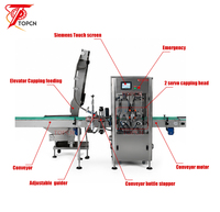 Machine de remplissage, de bouchage et d'étiquetage entièrement automatique à servo-moteur pour pots de crème cosmétique et de lotion
