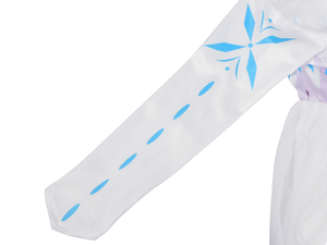 Le ragazze fantasiose <span class=keywords><strong>Elsa</strong></span> <span class=keywords><strong>2</strong></span> Costume da principessa vestono Cosplay abiti festa di compleanno costumi TV e film fiocchi di neve Tulle abito accessori - Product Image 4