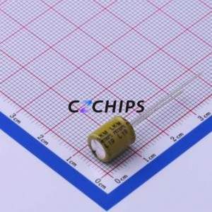 Condensador Electrolítico de Aluminio de Montaje Pasante LKMD0901J101MF, D8xL9mm 100uF 20% 63V 902mA-100kHz - Product Image 2