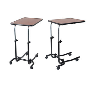 <span class=keywords><strong>Tavolo</strong></span> da Pranzo Regolabile in Altezza Eminent Steel con Ruote, Tavolino Ospedaliero da Comodino, Design Moderno e Semplice - Product Image 1