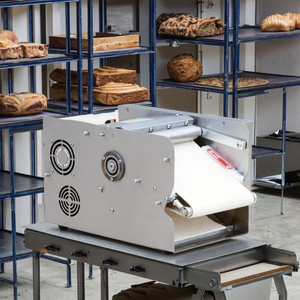 Máquina para Hacer Croissants Automática de Acero Inoxidable, Rodillo para Pan, Máquina para Hacer Croissants de Sobremesa - Product Image 1