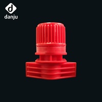 Bouchon de valve en plastique pour liquides, sauces et gelées, couleurs personnalisables, avec bec verseur de 13 mm pour emballage