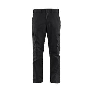 BLAKLADER - 144418329956C58 Industry <b>trousers</b> stretch Black/<b>Red</b> - EAN 7330509757796 WORK <b>TROUSERS</b> <b>CARGO</b> WORK <b>TROUSERS</b> - Product Image 1