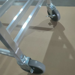 Chariot de préparation et de refroidissement de pizzas de qualité commerciale pour pizzerias et restaurants italiens - Product Image 3